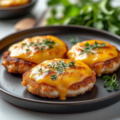 Куриные котлеты с сыром