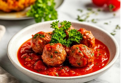 Классические мясные тефтели в томатном соусе
