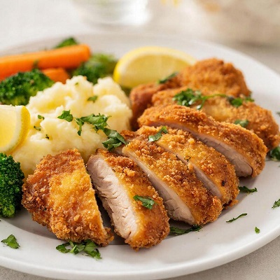 Куриные отбивные (классический рецепт)
