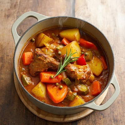 Рагу из баранины с овощами