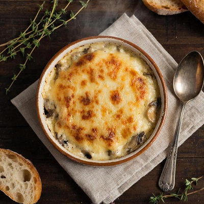 Рецепт Жульена — классический вариант с курицей и грибами