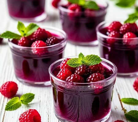 Желе из ежевики — простой рецепт невероятно вкусного десерта