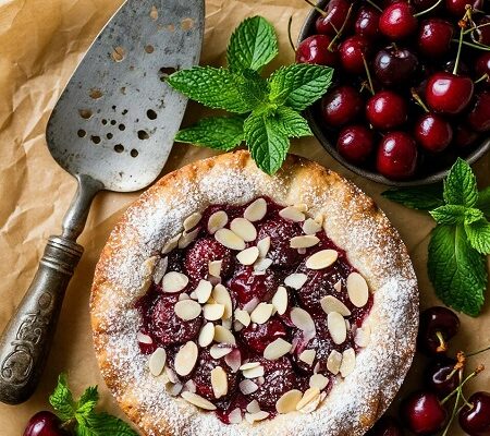 Пирог «Безумный вишнёвый» (он же «Ленивый»)