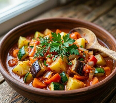 Овощное рагу в мультиварке: просто, вкусно, полезно!
