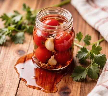 Классические маринованные помидоры на зиму 🍅