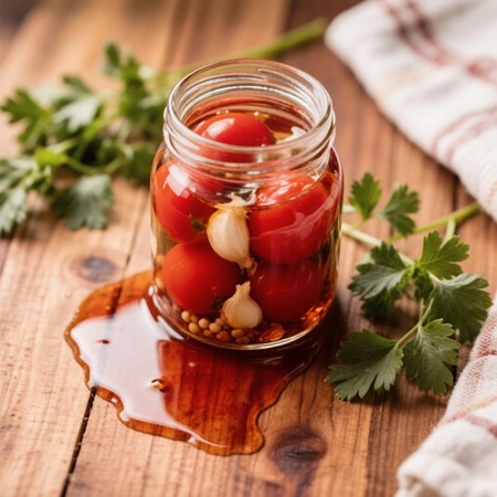 Классические маринованные помидоры на зиму 🍅